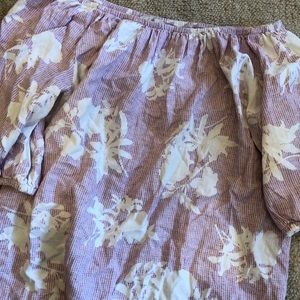 NWOT Loft Off the Shoulder Top Size XS